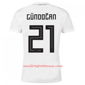Maillot/Tenue Allemagne Gundogan 21 Domicile Coupe du monde 2018